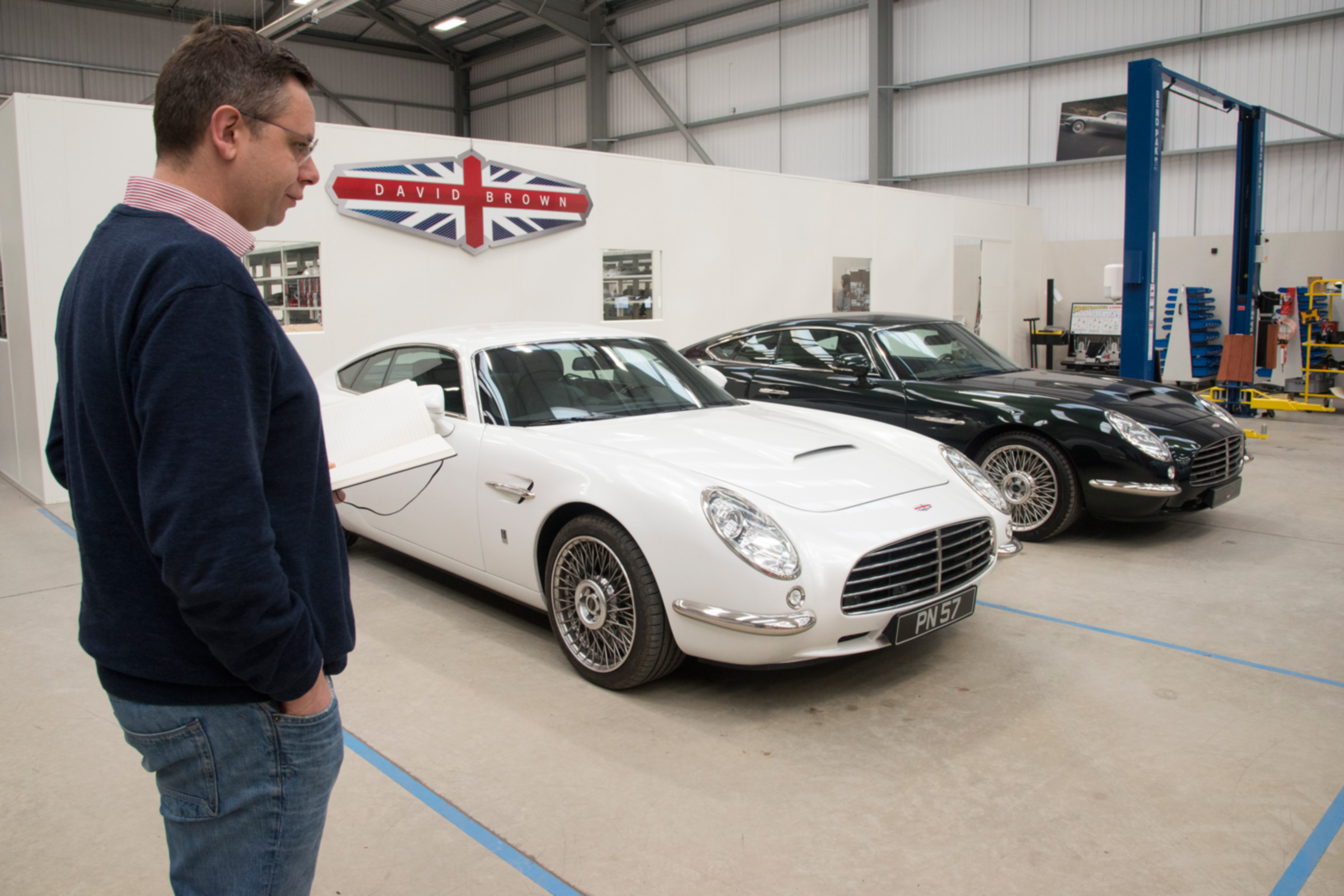 Hugo Griffiths at David Brown Automotive