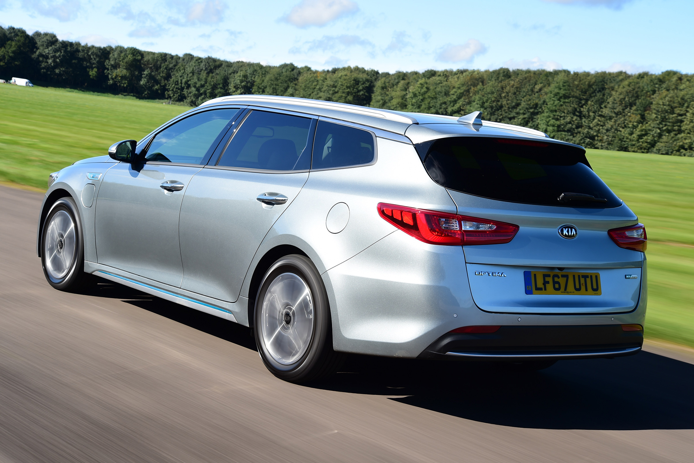 Kia Optima PHEV - rear