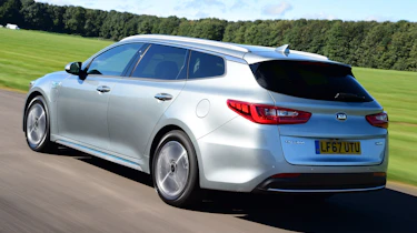 Kia Optima PHEV - rear