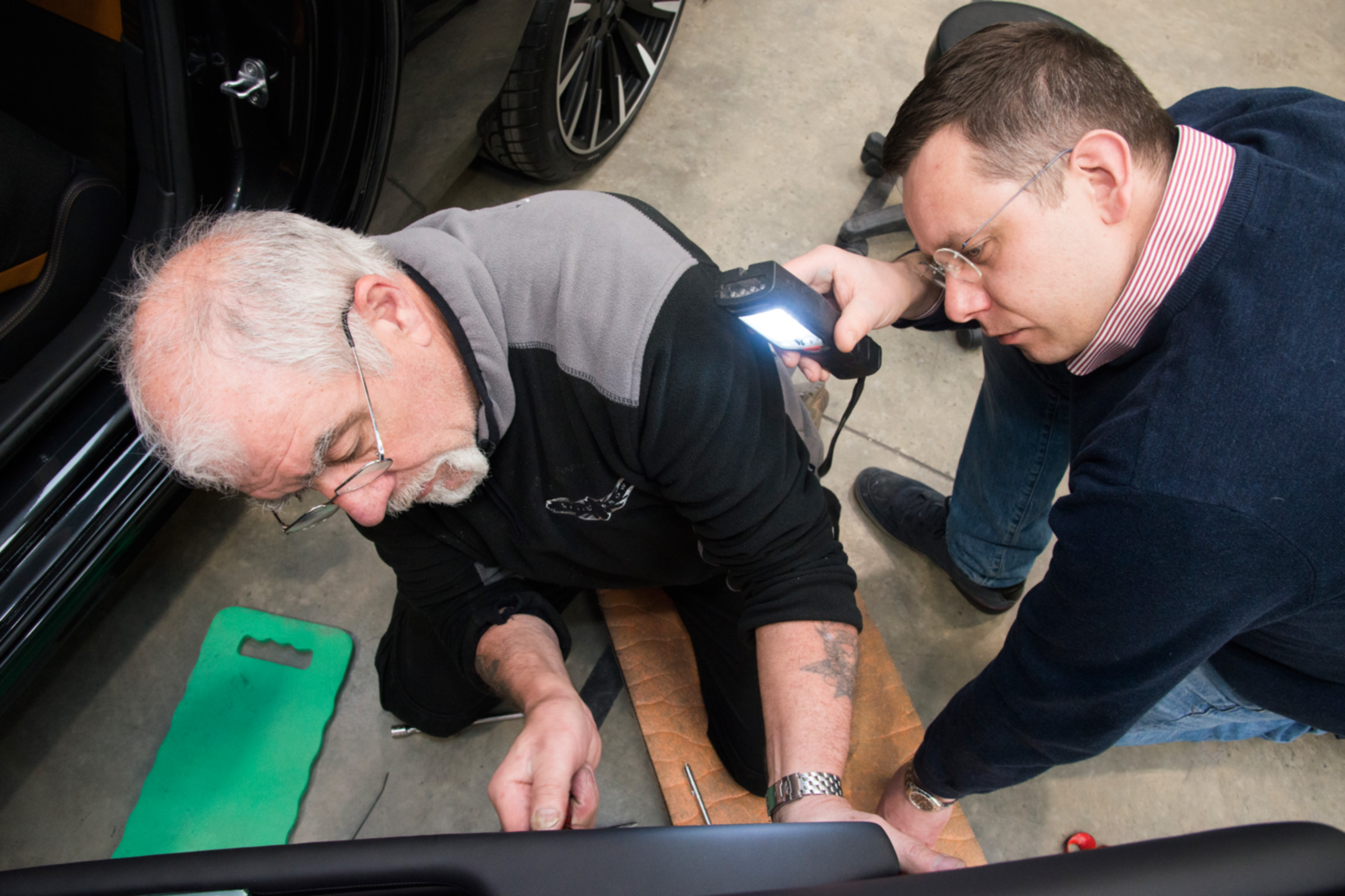 Trim installation with Hugo Griffiths