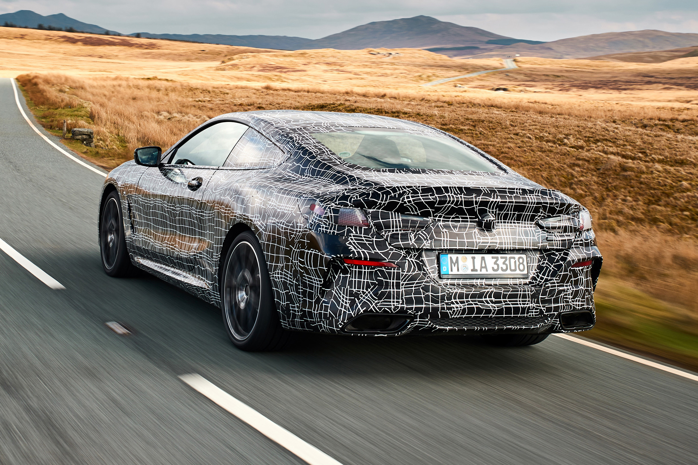 BMW 8 Series - rear