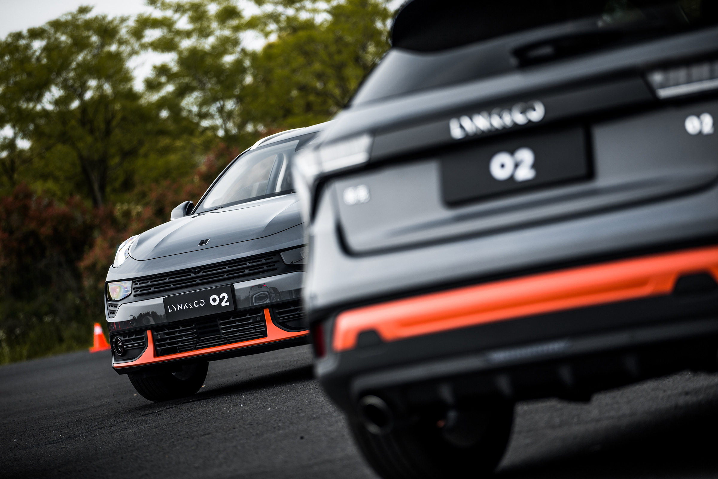 Lynk &amp; Co 02 SUV - rear