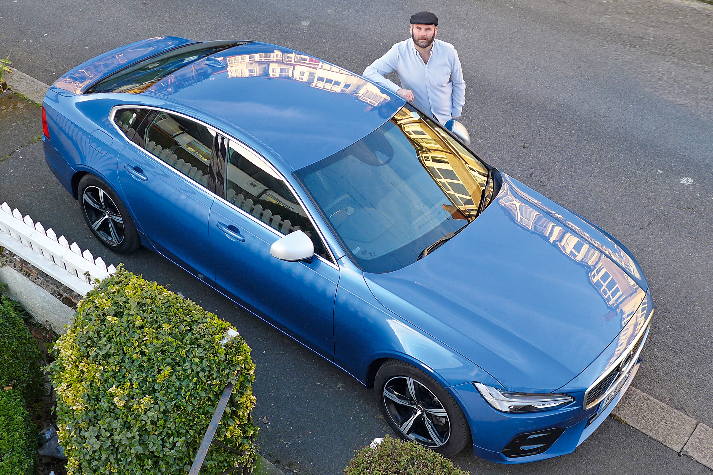 Volvo S90 long-termer - overhead