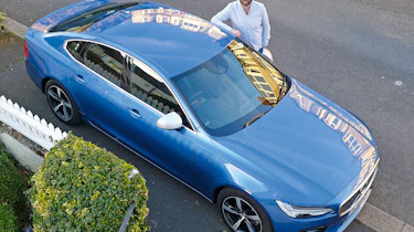 Volvo S90 long-termer - overhead
