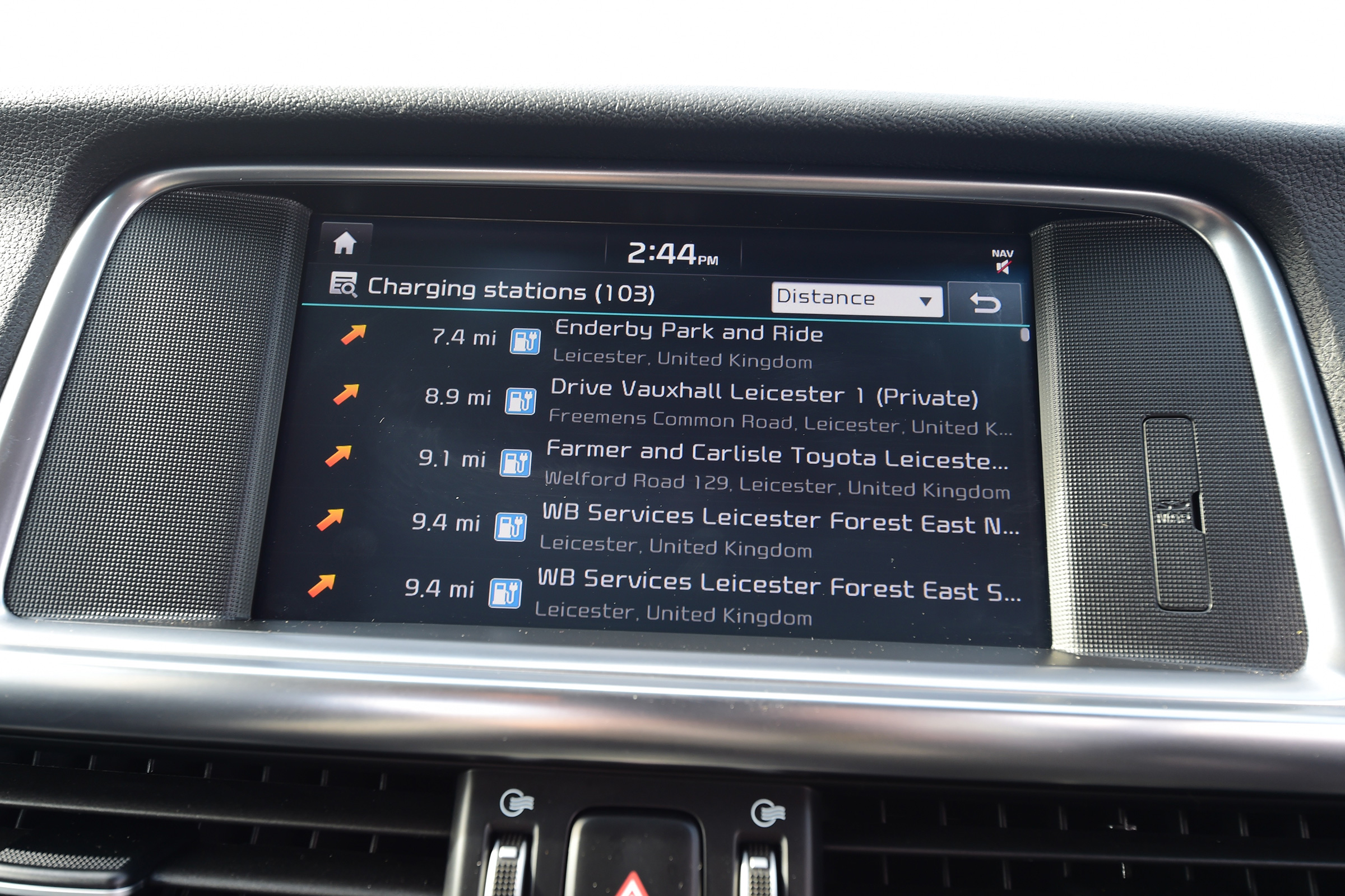 Kia Optima PHEV - infotainment