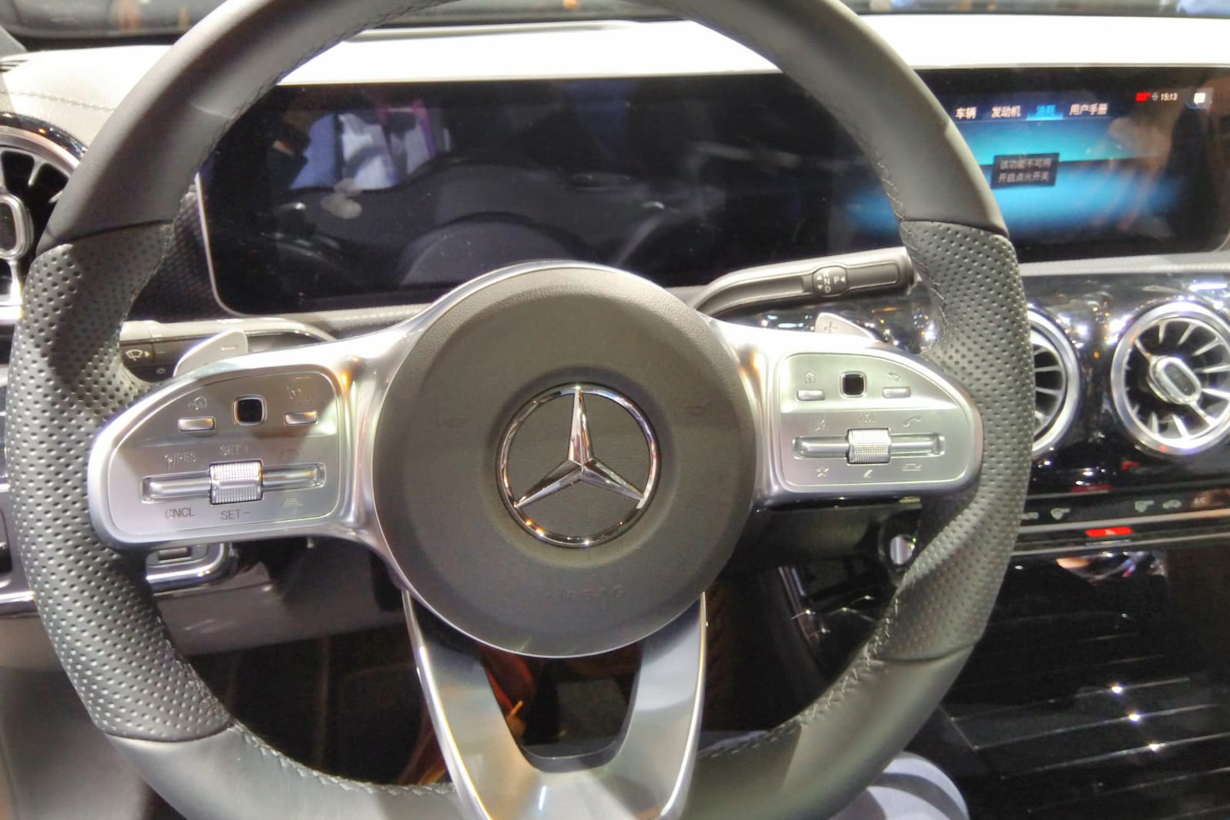 Mercedes A-Class Saloon - steering wheel