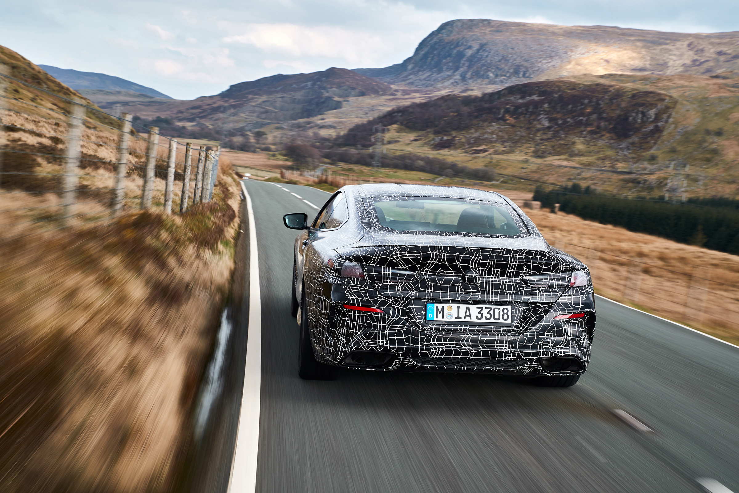 BMW 8 Series - rear