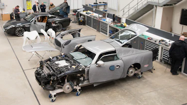 David Brown Automotive shop floor