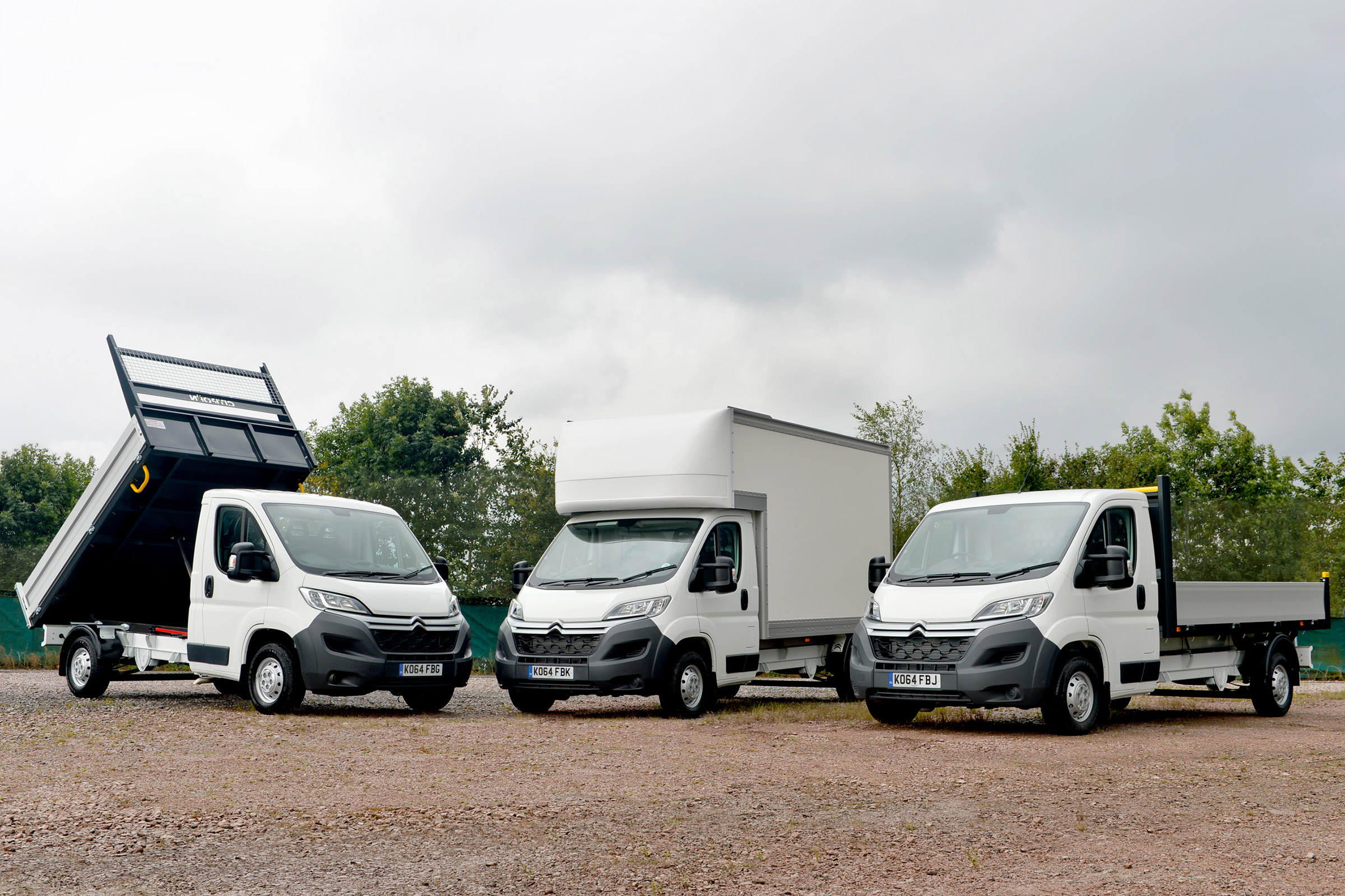 Van header tipper, luton and pick-up