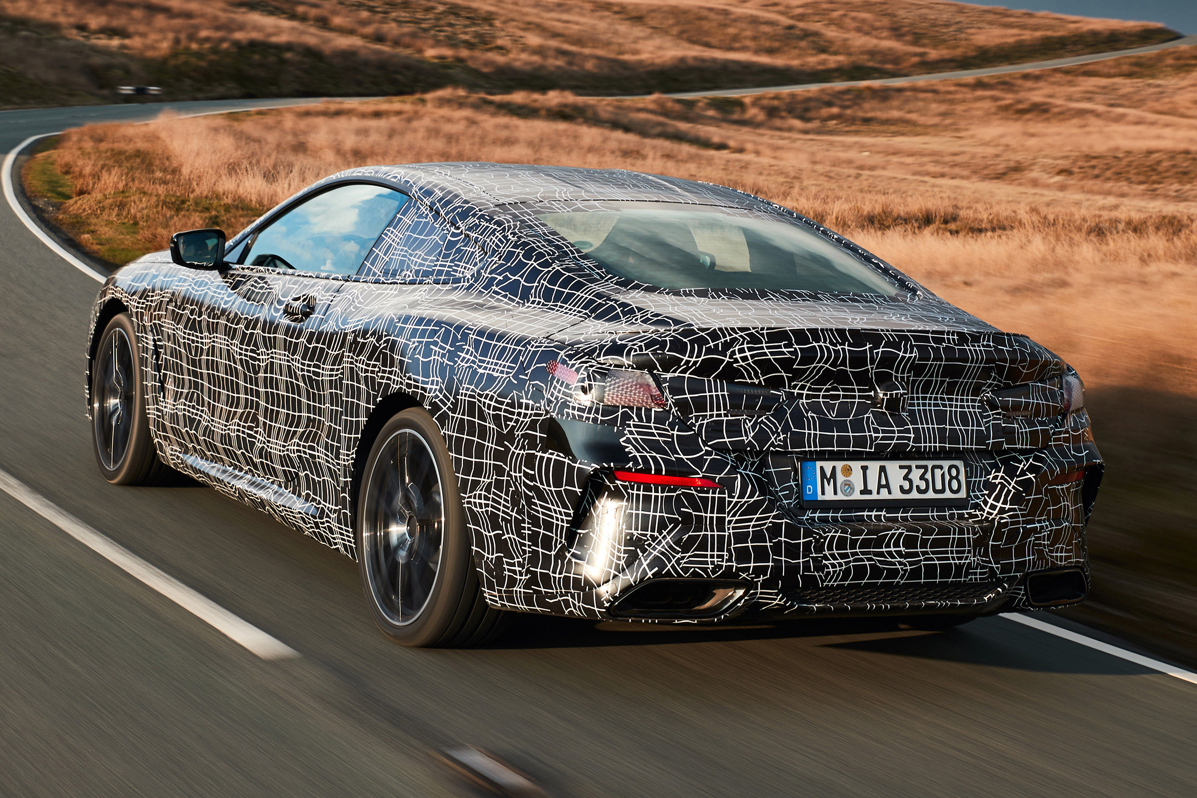 BMW 8 Series - rear
