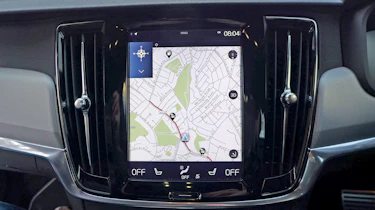 Volvo S90 long-termer - sat nav