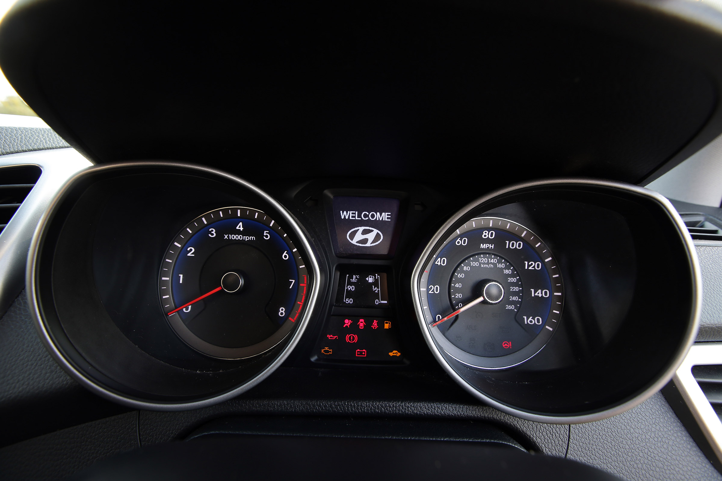 Used Hyundai i30 - dials