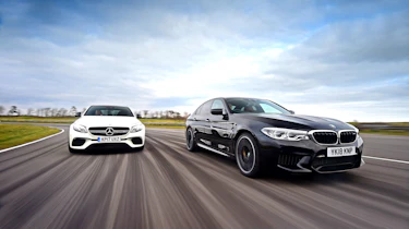 BMW M5 vs Mercedes-AMG E 63 S - tracking