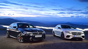 BMW M5 vs Mercedes-AMG E 63 S - static