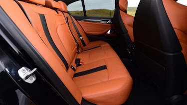 BMW M5 - rear seats