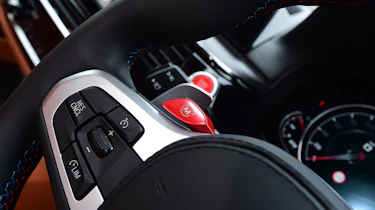 BMW M5 - steering wheel detail