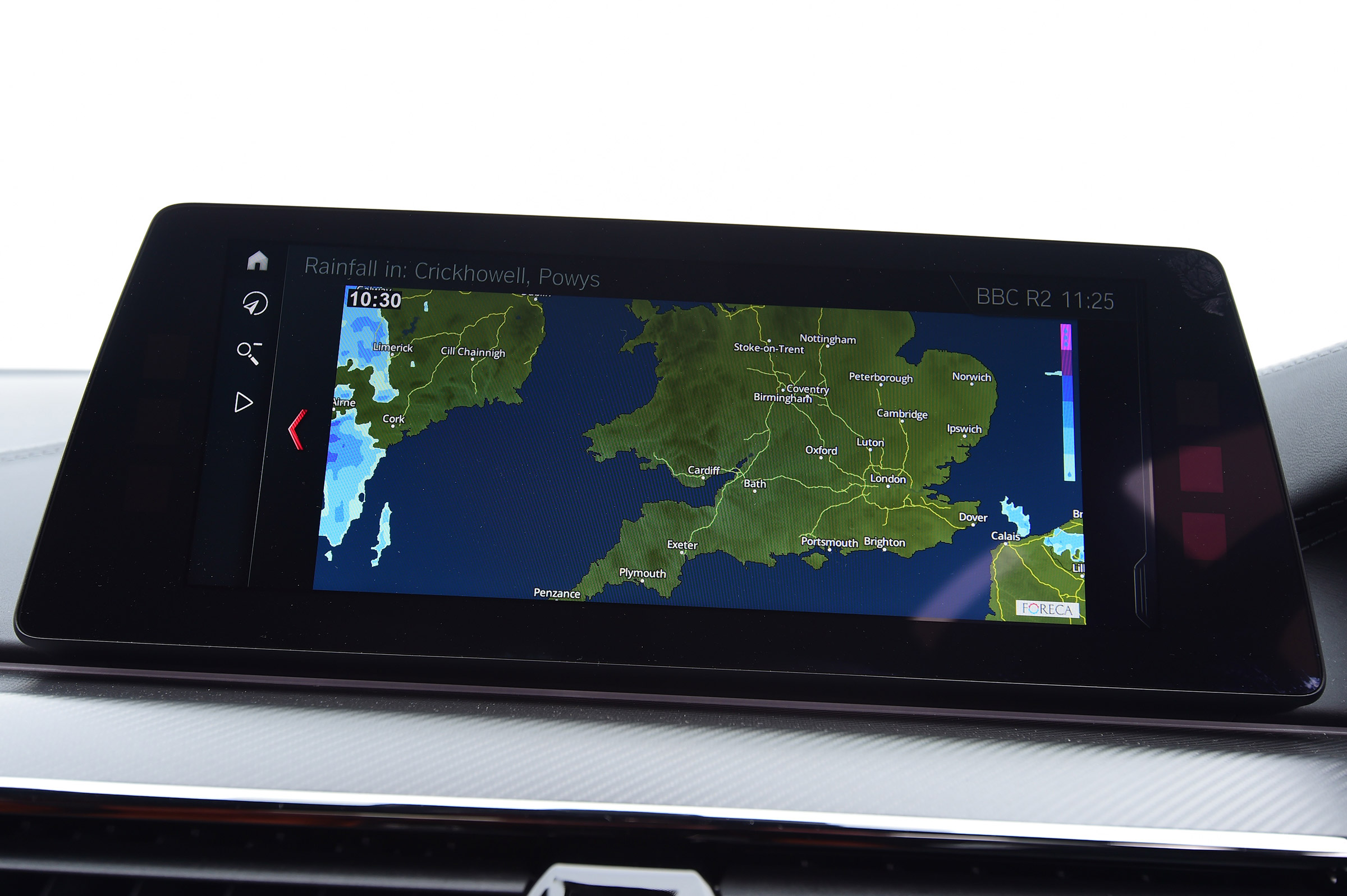 BMW M5 - sat-nav