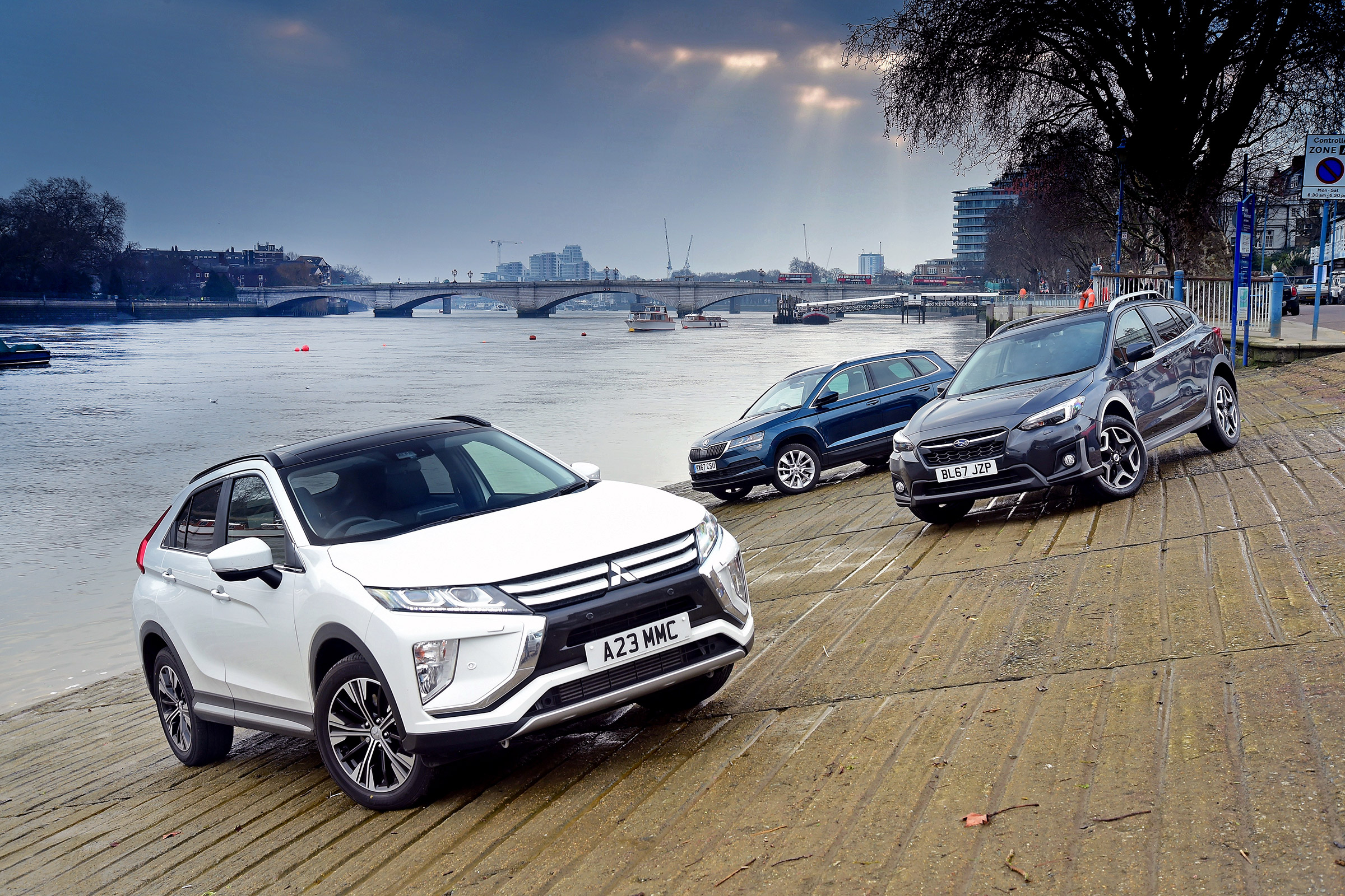 Subaru XV vs Mitsubishi Eclipse Cross vs Skoda Karoq - header