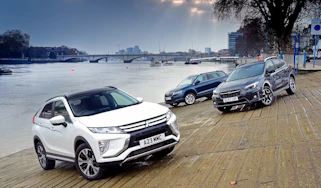 Subaru XV vs Mitsubishi Eclipse Cross vs Skoda Karoq - header