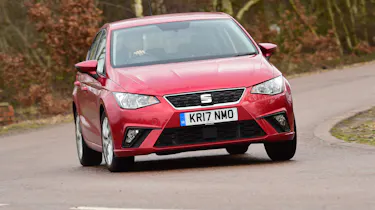 SEAT Ibiza long term test - second update front cornering