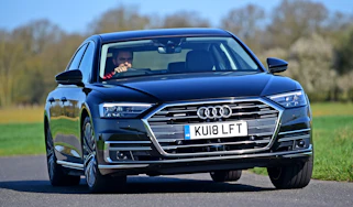 Audi A8 55 TFSI - front