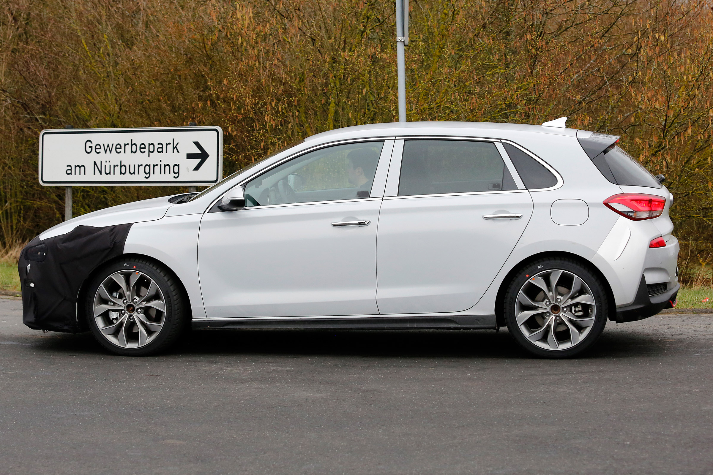 Hyundai i30 N Sport spy shots static