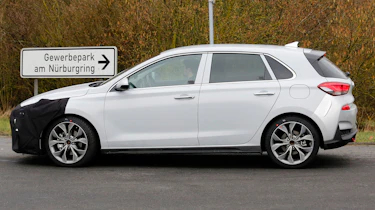 Hyundai i30 N Sport spy shots static