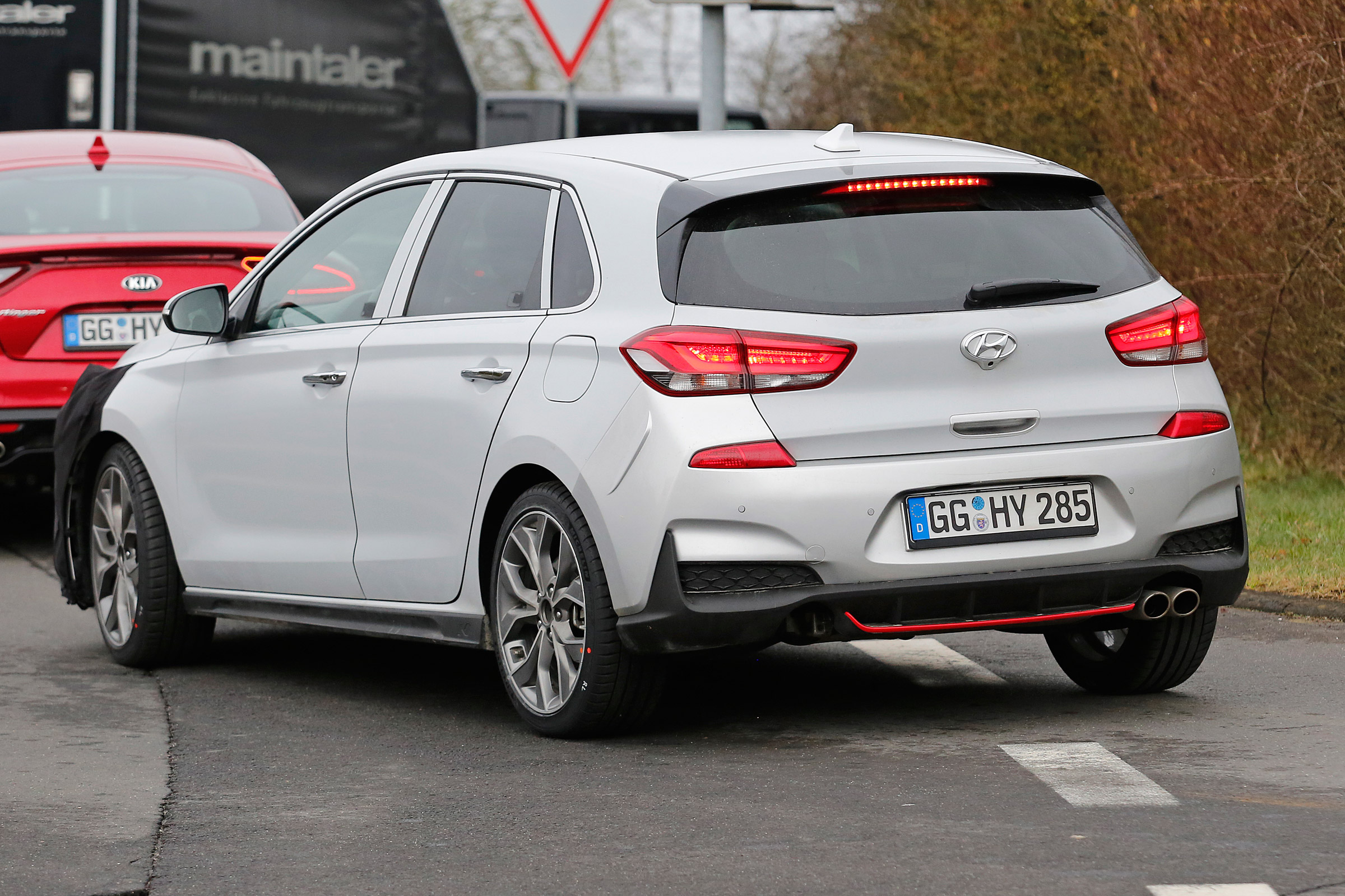 Hyundai i30 N Sport spy shots  -rear
