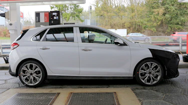 Hyundai i30 N Sport spy shots side