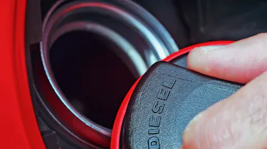 Diesel fuel cap
