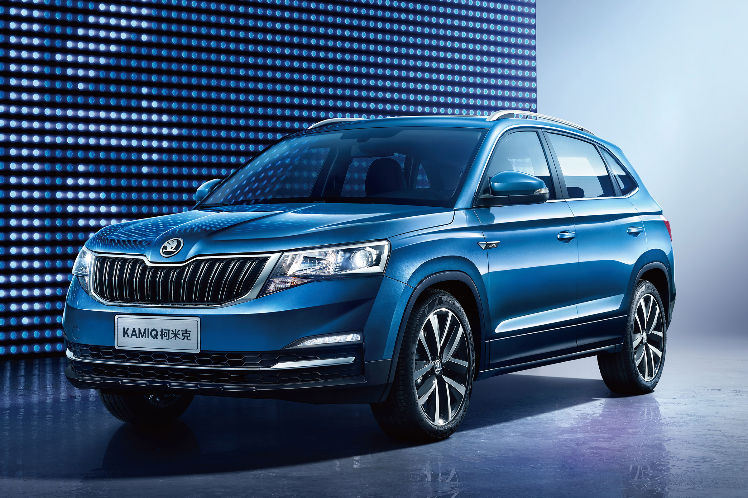 Skoda Kamiq front quarter