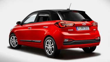 Hyundai i20 facelift - rear