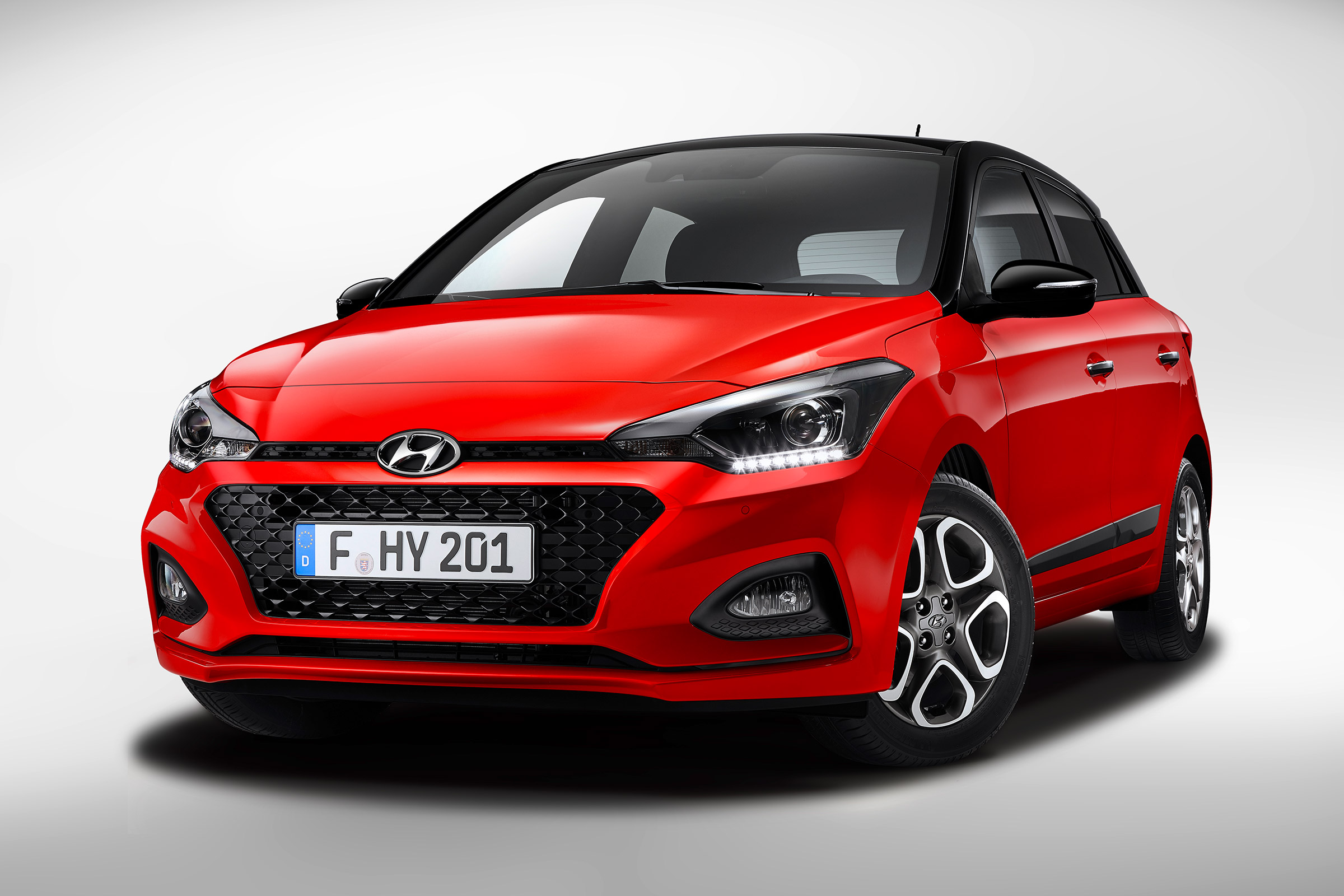 Hyundai i20 facelift - front static