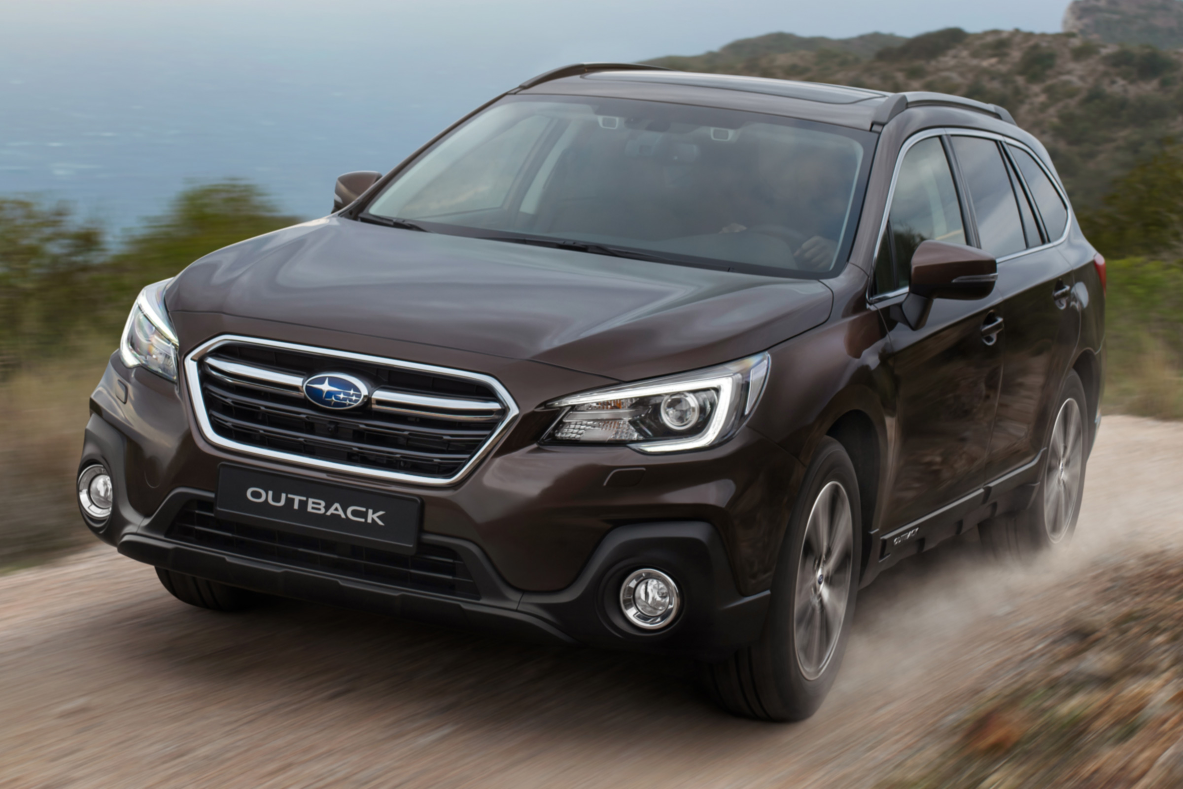 New Subaru Outback front quarter