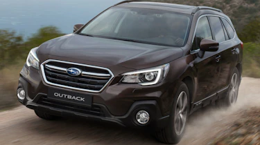 New Subaru Outback front quarter