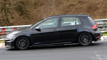 VW Golf Mk8 spies - track side