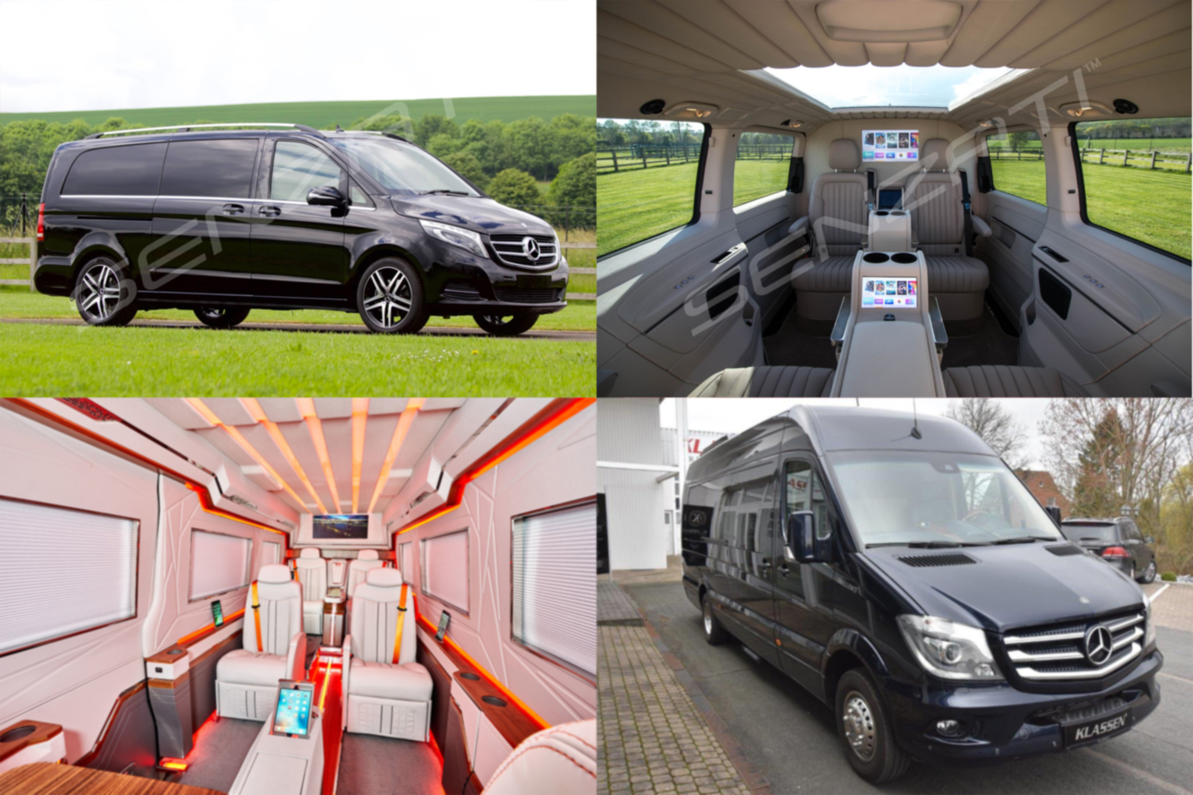 Luxury vans