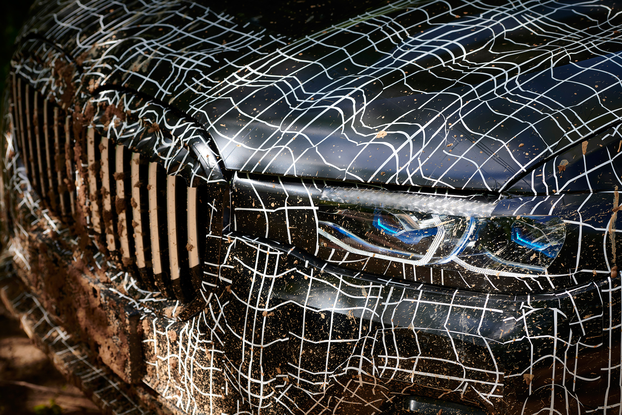 BMW X7 prototype - headlight