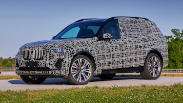 BMW X7 prototype - front