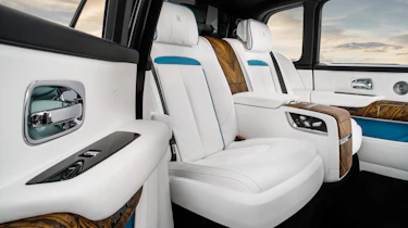 Rolls-Royce Cullinan SUV - rear seats