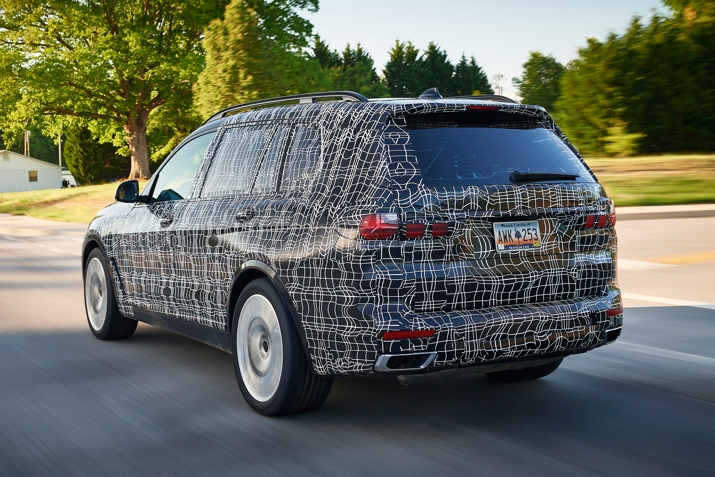BMW X7 prototype - rear