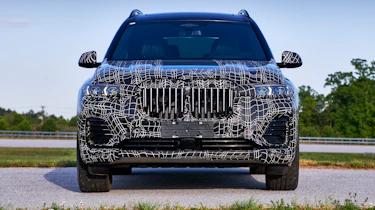 BMW X7 prototype - front
