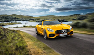 Mercedes-AMG GT S Roadster front outside