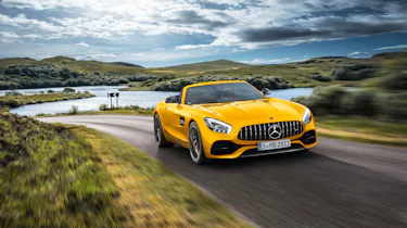 Mercedes-AMG GT S Roadster front outside