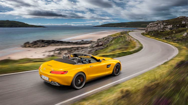 Mercedes-AMG GT S Roadster rear outside