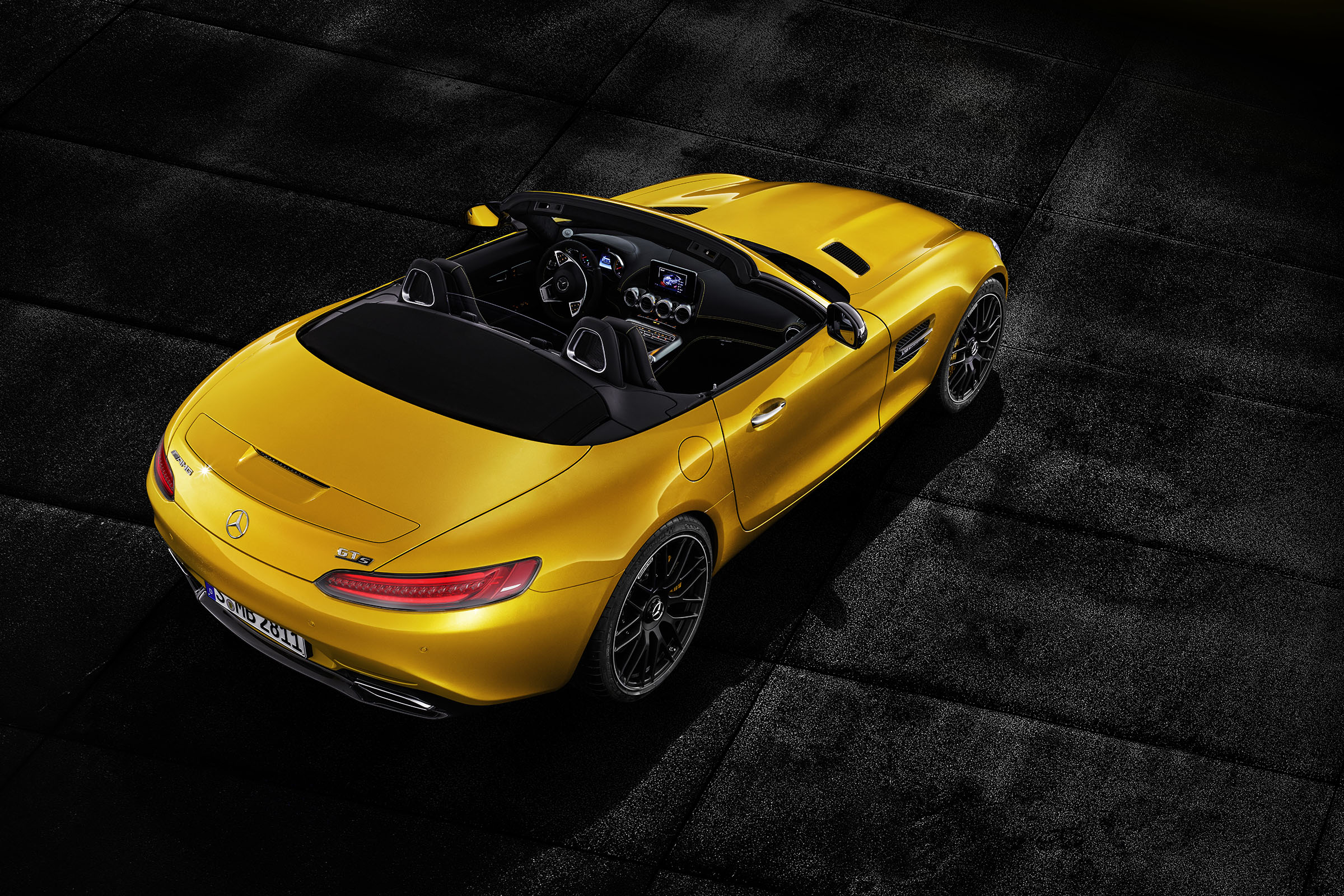 Mercedes-AMG GT S Roadster rear top