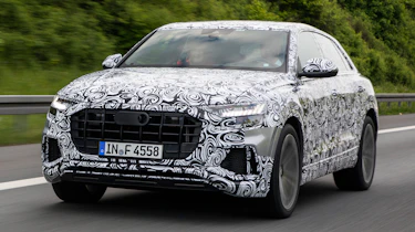 Audi Q8 ride review - front
