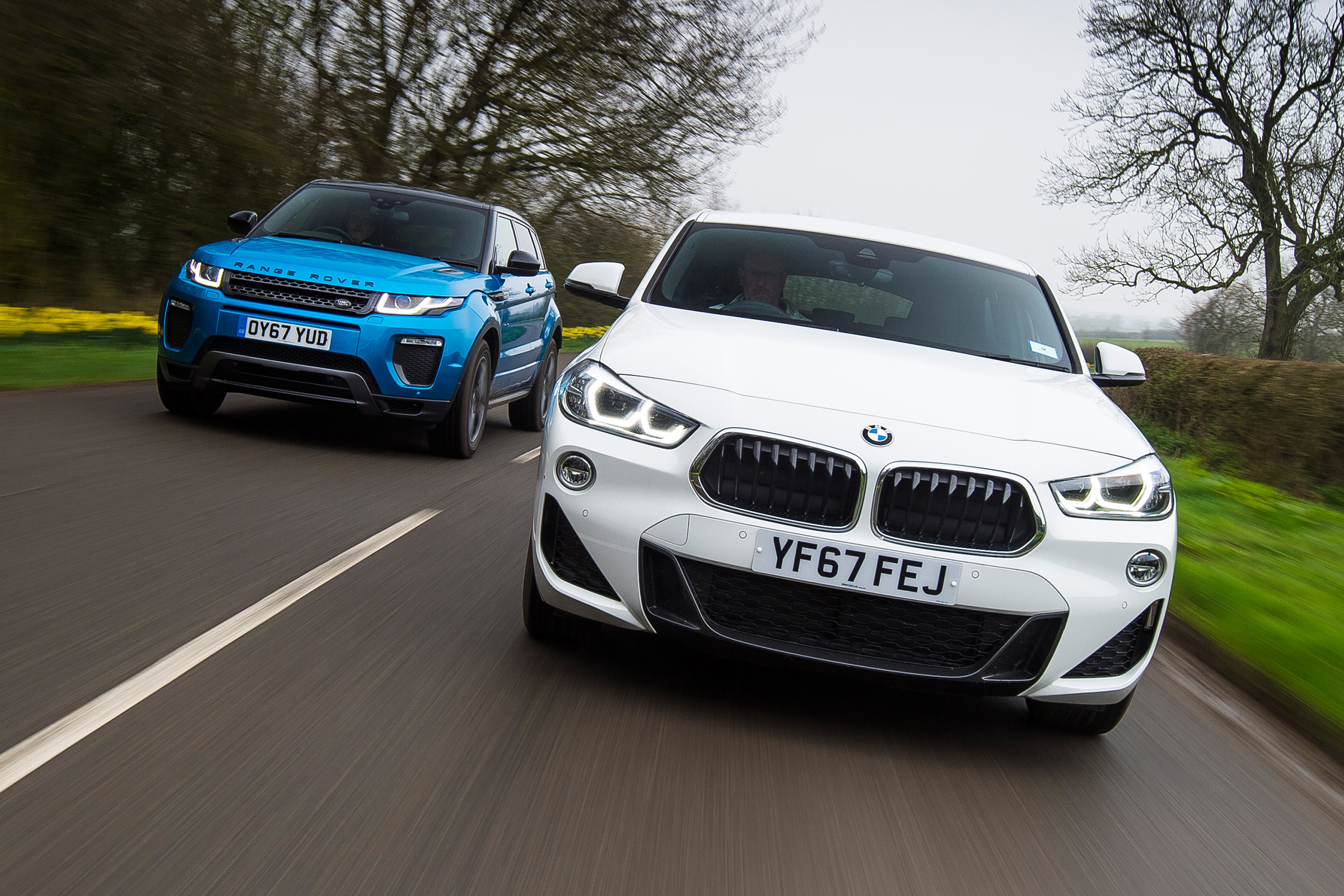 Range Rover Evoque vs BMW X2