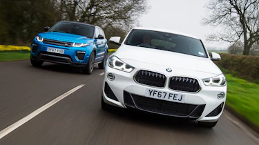 Range Rover Evoque vs BMW X2
