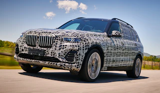 BMW X7 prototype - front